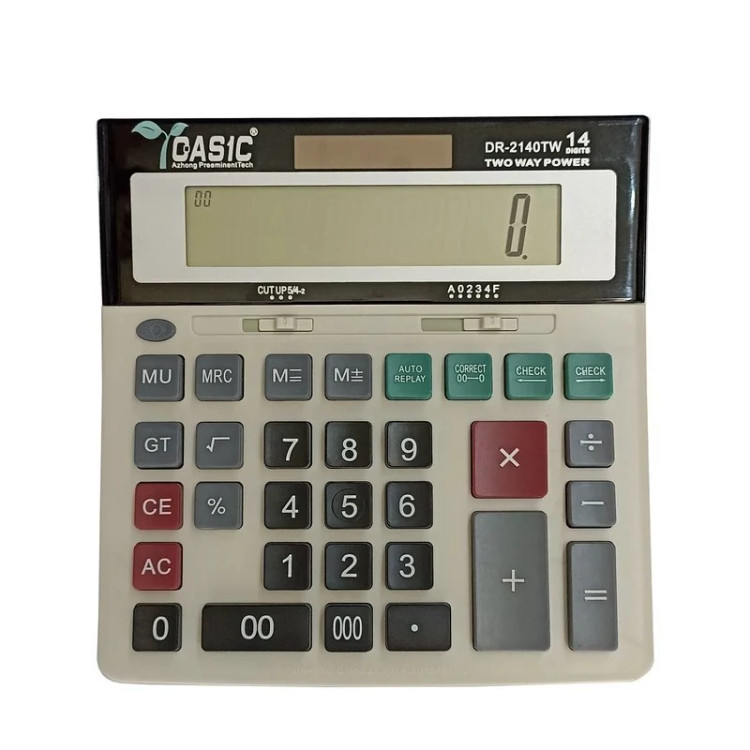 ماشینحساب کاسیک DR2140TW-112 – گارانتی ۱ ساله