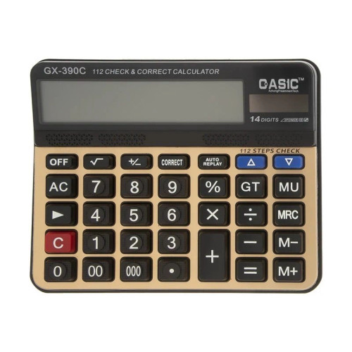 ماشینحساب کاسیک GX-390C – گارانتی ۱ ساله
