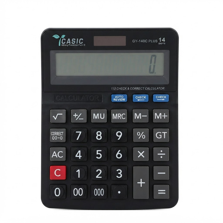 ماشینحساب کاسیک GY-140C Plus – گارانتی ۱ ساله